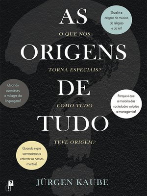 cover image of As Origens de Tudo